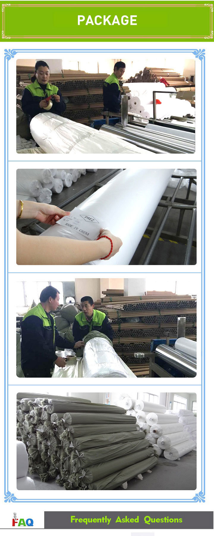 Wholesale Rolled Waterproof PU Coated Polyester Fabric