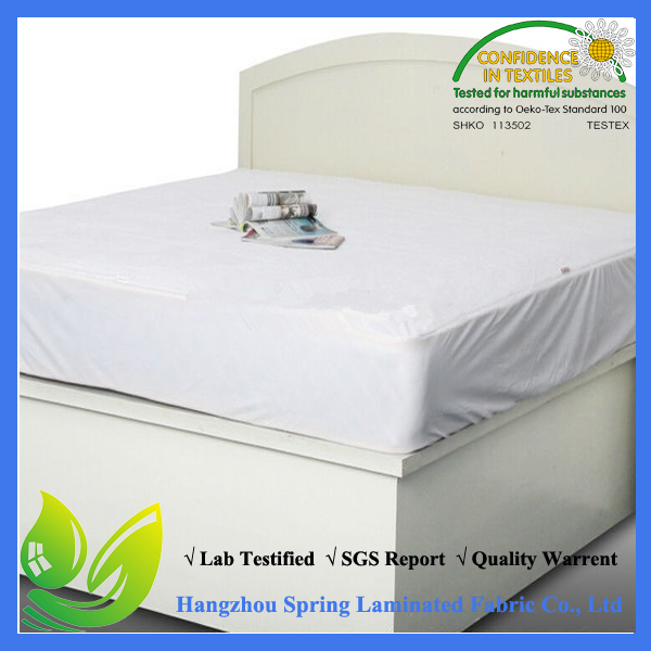 New Queen Size 100% Waterproof Mattress Protector Made in China