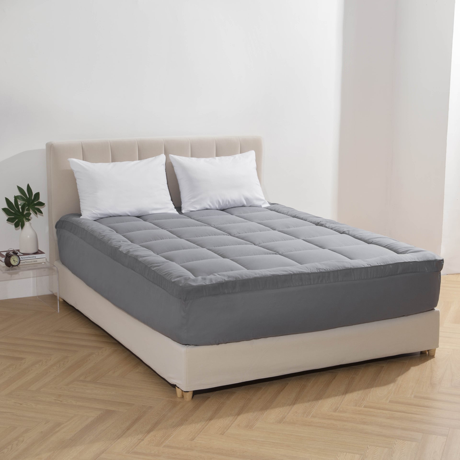 Twin Size 100% Waterproof Mattress Protector - Vinyl Free, Safe Fitted Premium