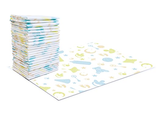 Hypoallergenic Infant Waterproof Changing Pad Liners Baby Washable
