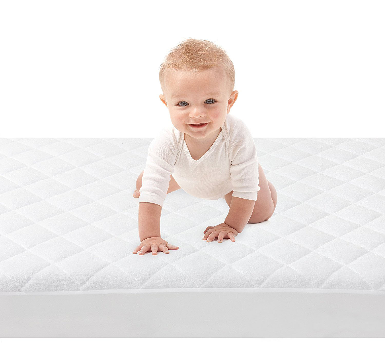 Waterproof Hypoallergenic Baby Waterproof Crib Pads Organic Cotton Incontinence Pad