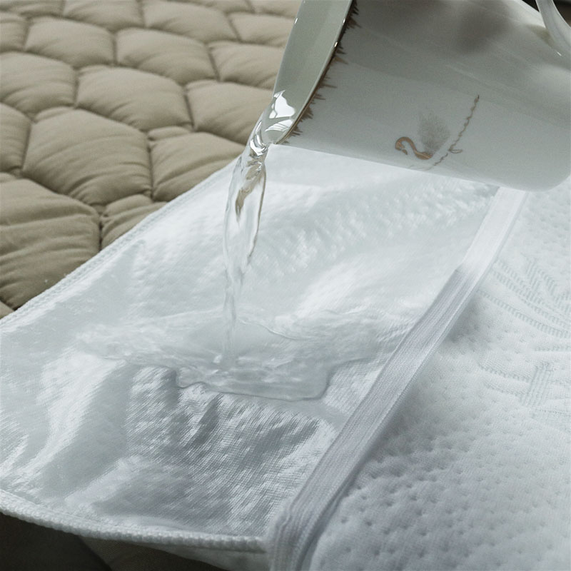 Jacquard Bamboo Fiber Air Layer Waterproof Machine Washable Pillowcase