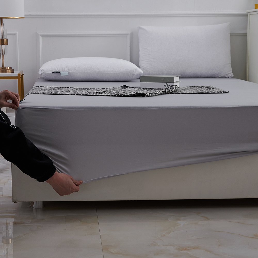 Customized Specifications Premium Hypoallergenic Soft and Breathable Tencel Mattress Protector