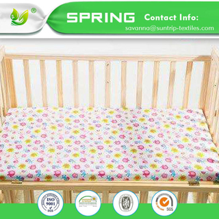 Crib Fitted Sheet Mattress Pad Cover Flannel Lot 7 Toddler Baby Girl Bedding