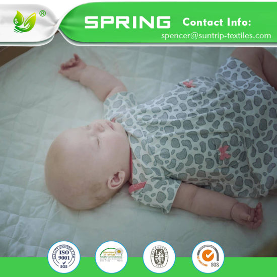 Home Bedding Terry Cotton 100% Waterproof Limit Discount Baby Crib Mattress Encasement High Quality