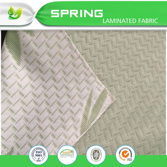 40%Bamboo 60% Poly Knitted Mattress Ticking Fabric
