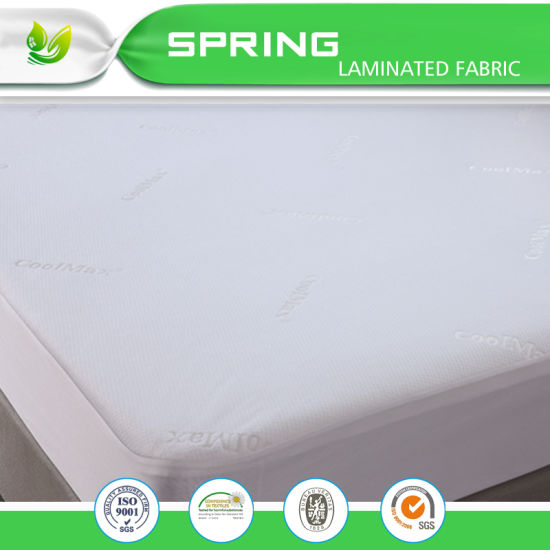 Hypoallergenic Cool Max Airlayer Fabric Waterproof Mattress Protector