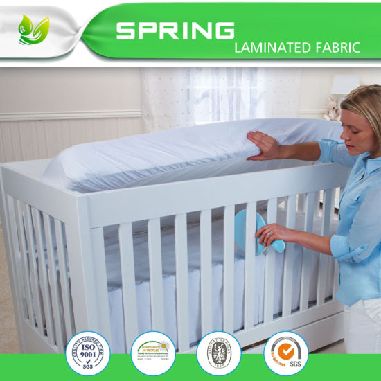 Carter′s Keep Me Dry Baby Crib Mattress Pad-White