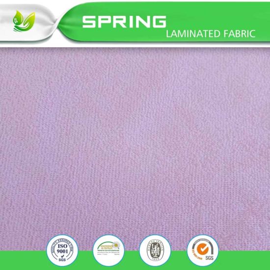 Waterproof Bamboo Terry Laminated TPU Membrane
