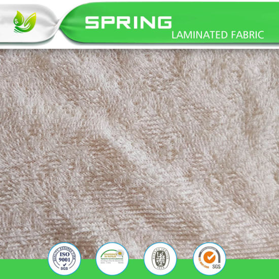 Hotel Use Flame-Retardant Terry Fabric for Mattress/Pillow Protector