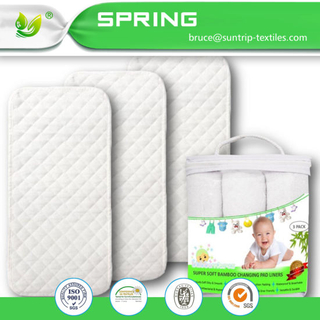 Waterproof Crib Mattress Protector Hypoallergenic Quilted Crib Fitted Mattress Pad