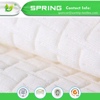 China Factory Favorable Price Cotton and Polyester Anti-Dust Mite Mattress Cover Crib Mattress Encasement