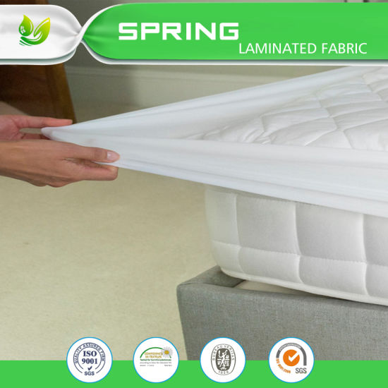 China Wholesale Silver Clear Anti-Bacterial Terry Waterproof Mattress Protector