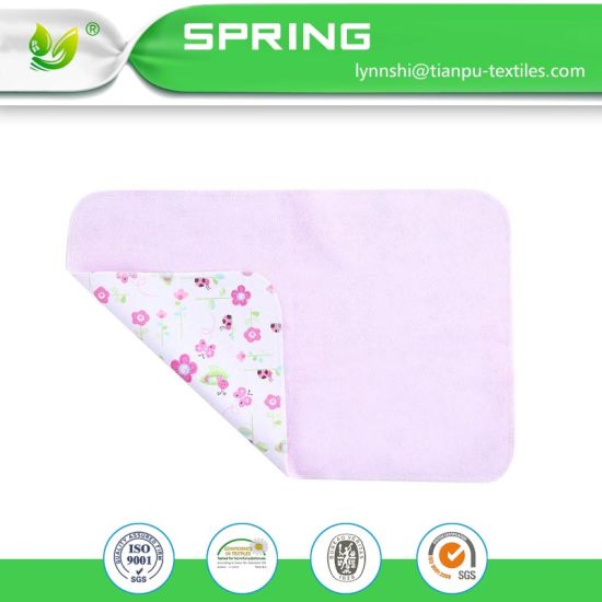 Waterproof Washbale and Breathable Baby Diaper Bed Cover