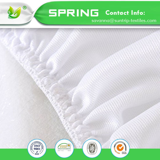 Hypoallergenic Dust Mite Proof Mattress Cover Waterproof Breathable Mattress Protector