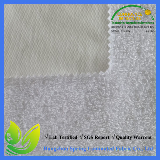 Premium Waterproof Weft Knitting Coral Fleece Fabric Laminate with TPU Membrane