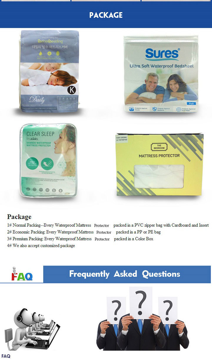 OEM Us Size Waterproof Single Mattress Encasement