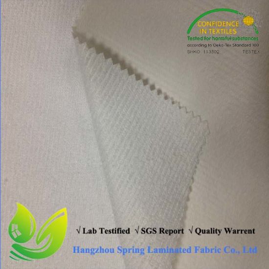 Waterproof Stretch Waterproof Turkish Terry Cotton Laminated Fabric