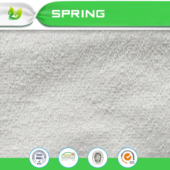 100% Polyester Terry Cloth TPU Laminated Fabric for Mattress Protector