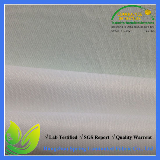 TPU Laminated Hotel Elastic Flannel Fitted Sheets 100 Cotton
