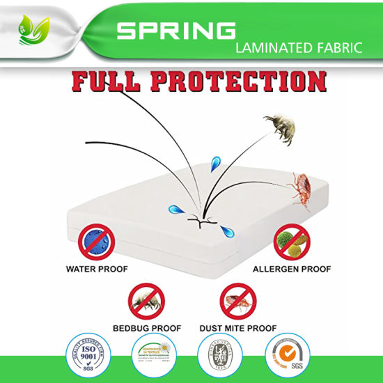 New Design Terry Bedbug Bed Cover Protector Waterproof