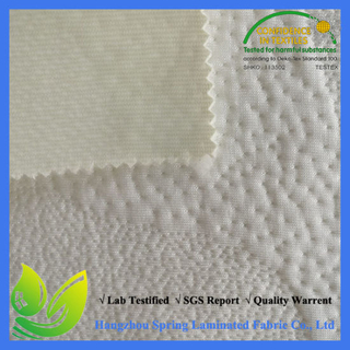100% Polyester Jacquard Fabric Laminate with TPU Membrane, Waterproof, Anti-Dustmite