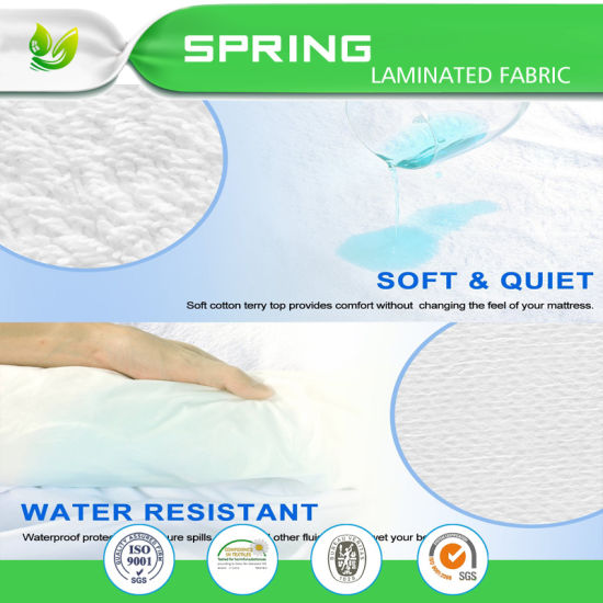 Baby Waterproof Quilted Bamboo Mattress Protector Cover