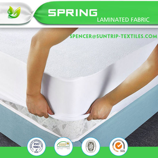 Anti Bed Bug/Allergen Waterproof Zippered Vinyl Mattress Cover Protector for Baby