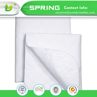 Quilted Fitted and High Absorbency Ultra Soft Baby Crib Mattress Pad for Baby