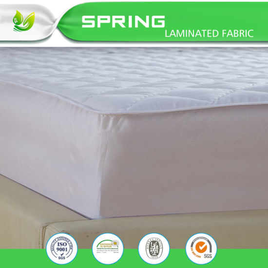 Quilted Waterproof Hypoallergenic Bedbug Mattress Pad Cover Protector