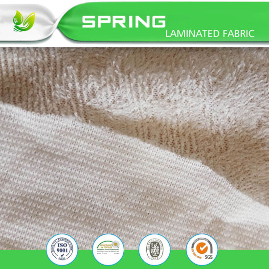 Hotel Use Flame-Retardant Terry Fabric for Mattress/Pillow Protector