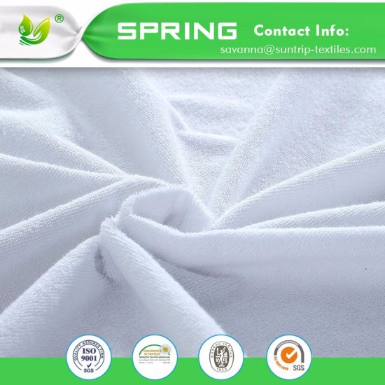 Zippered Encasement Mattress Protector Waterproof Bedding Terry Cover Twin XL