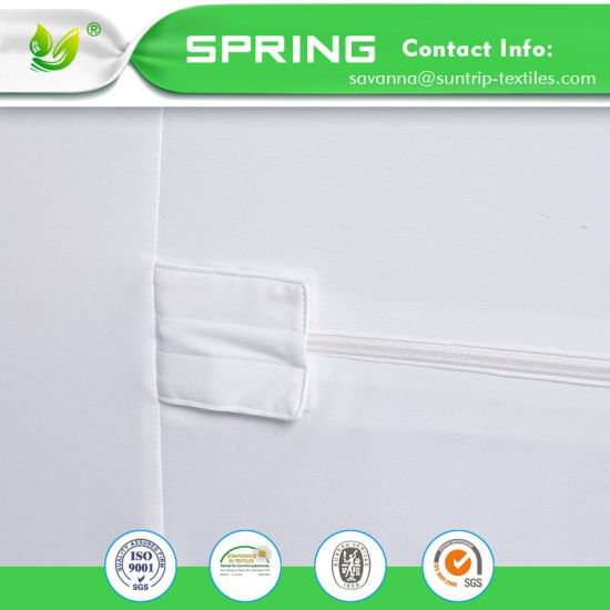 Premium Quality Cal-King Mattress Encasement - Zippered Six-Sided Cover 100% Waterproof