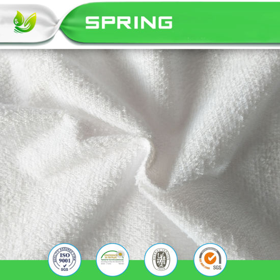 100% Polyester Terry Cloth TPU Laminated Fabric for Mattress Protector
