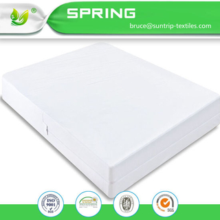 Zippered Anti Allergy Bed Bug Waterproof Mattress Total Encasement Protector Cover