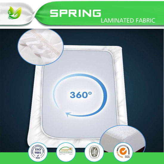 China Supplier Waterproof Milky Cotton Laminated Fabric