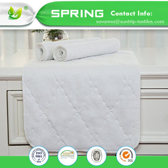 Waterproof Crib Mattress Protector Hypoallergenic Quilted Crib Fitted Mattress Pad
