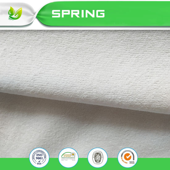 Micro Fiber Terry Cloth Waterproof PU Coating Fabric