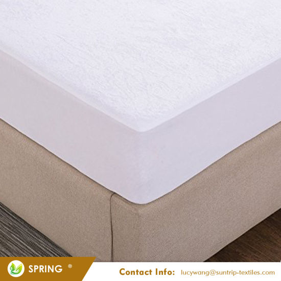 Hypoallergenic Made with Eco-Friendly Terry Fabric Bed Bug Mattress Cover