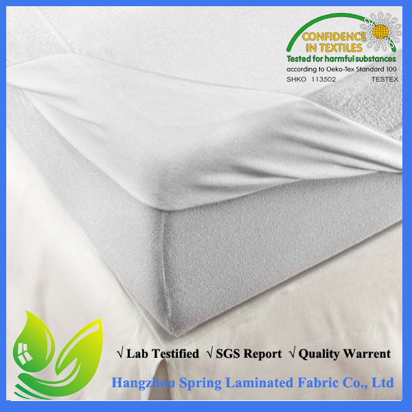 Terry Towelling Waterproof Fitted Bed Cover Mattress Protector