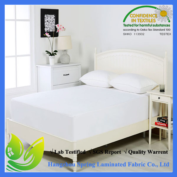 Cotton Waterproof and Hypo-Allergenic Mattress Protector Full Size