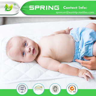 2017 China Supplier Waterproof Baby Crib Mattress Protector/ Baby Crib Pad/ Waterproof Baby Pad