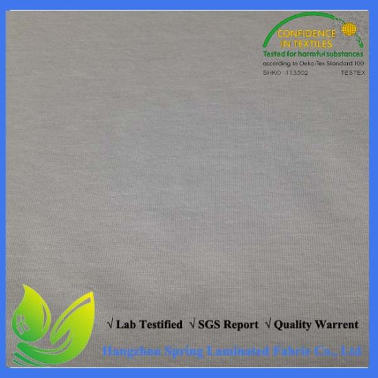 Total 100GSM Waterproof Poly Knitted Fabric Laminated with PU