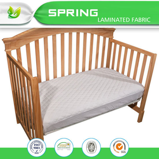 babies Anti-Dust Mite Cotton and Polyester Waterproof 100% Crib Mattress Encasement