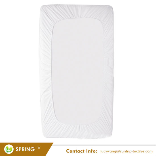 Hypoallergenic Terry Cover Bamboo Fabric Crib Mattress Cover