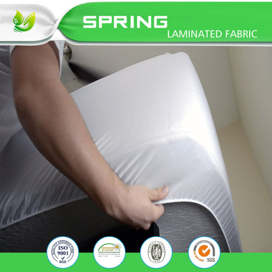 Super Soft Bamboo Fabric Wholesale Waterproof Baby Crib Mattress Protector Cover