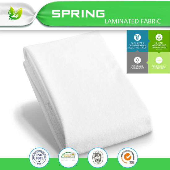 Classic White Color Hypoallergenic Waterproof Mattress Protector