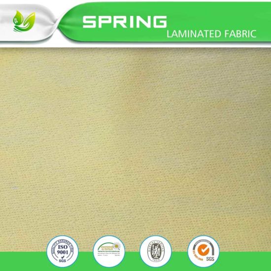 Waterproof Bamboo Terry Laminated TPU Membrane
