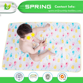 China Supplier Coolmax Bed Bug Proof Fitted Style White Crib Mattress Encasement with TPU