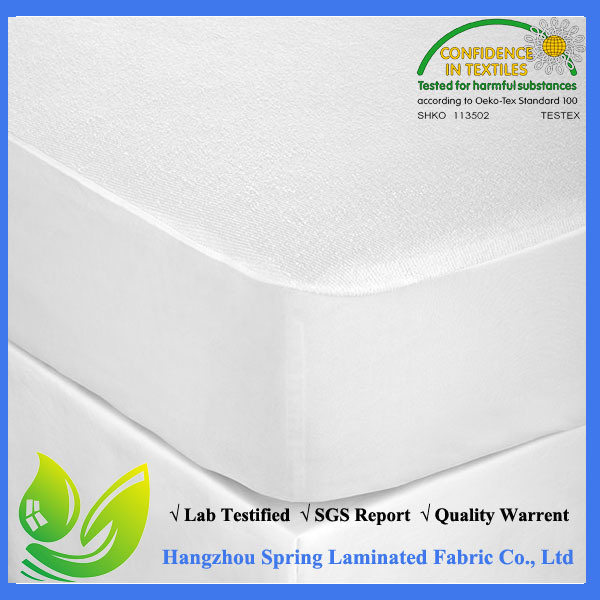 2016 Amazon Hotselling Waterproof Terry Mattress Protector